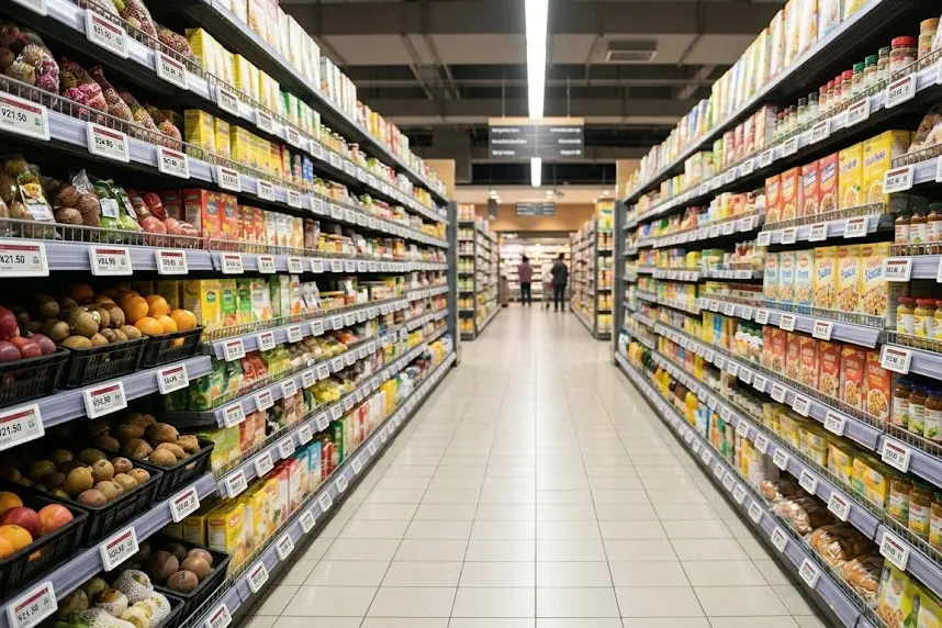 LCD vs E-Ink Shelf Labels: Gara hpaji masa gaw na a dut mari gat seng hte hta...