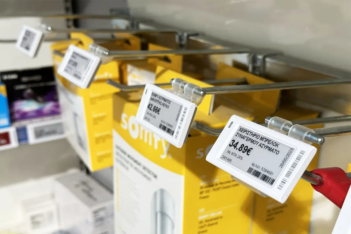 12 Manu jahpu hpe gram lajang ai hta lai nna, Electronic Shelf Label lang ai ...